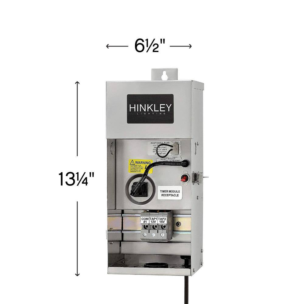 12-Volt and 15-Volt 75-Watt Stainless Steel Multi-Tap Transformer