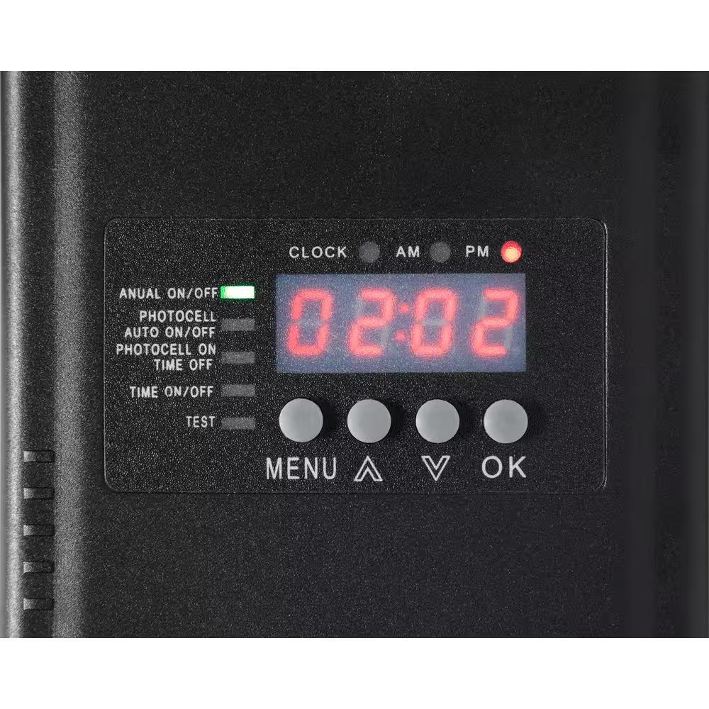 Low-Voltage 120-Watt Landscape Lighting Transformer with Dusk to Dawn Sensor