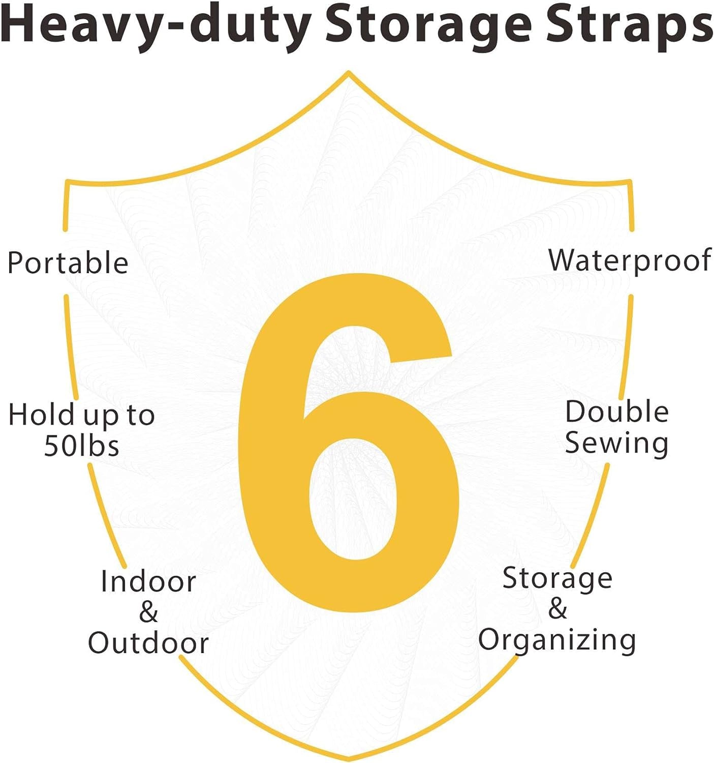 Extension Cord Storage Straps, 28" (2 Pack) Heavy-Duty Hook and Loop Straps with Carrying Handle Fit Extension Cord, Garden Water Hoses and Garage Tool