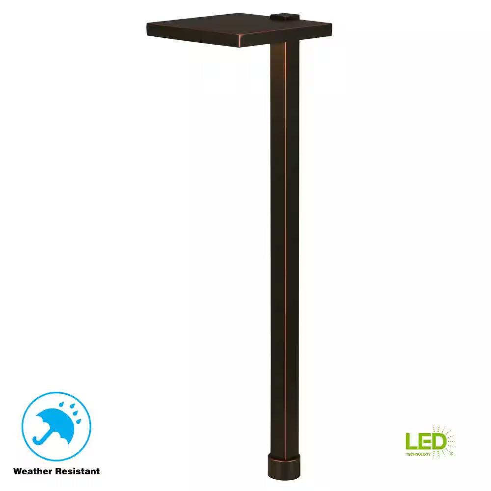 Glenwood 151 Lumen Oil Rubbed Bronze Integrated LED Low Voltage Outdoor Landscape Path Light