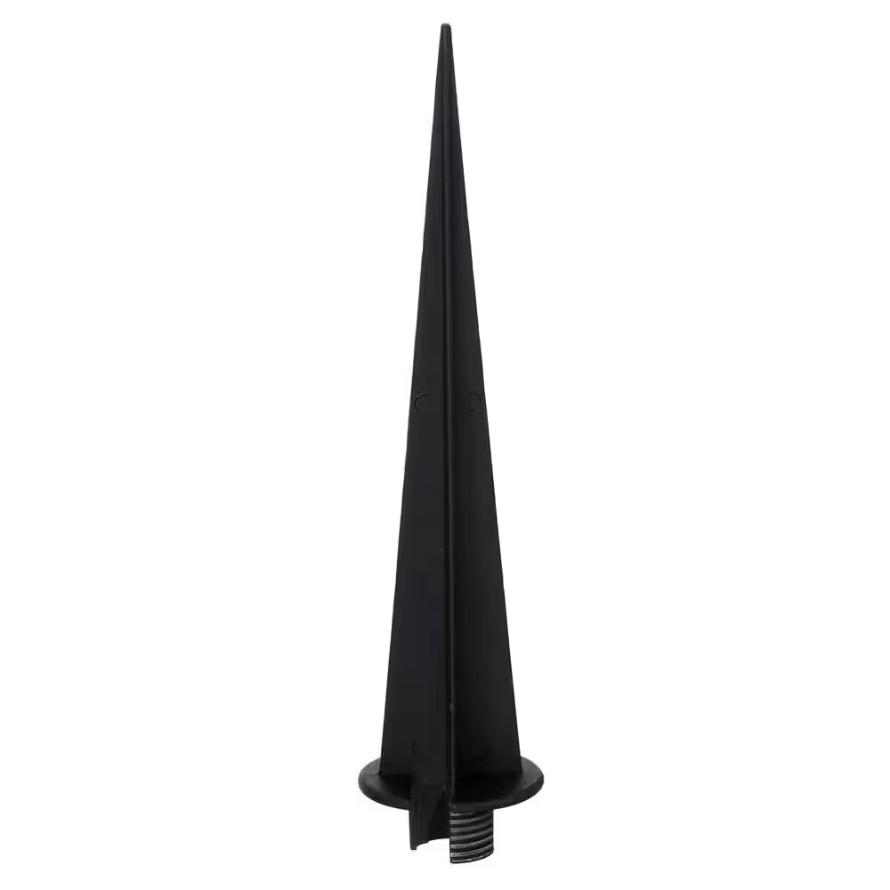 Helena 19 Lumen Black Integrated LED round Low Voltage Outdoor Landscape Path Bollard Light