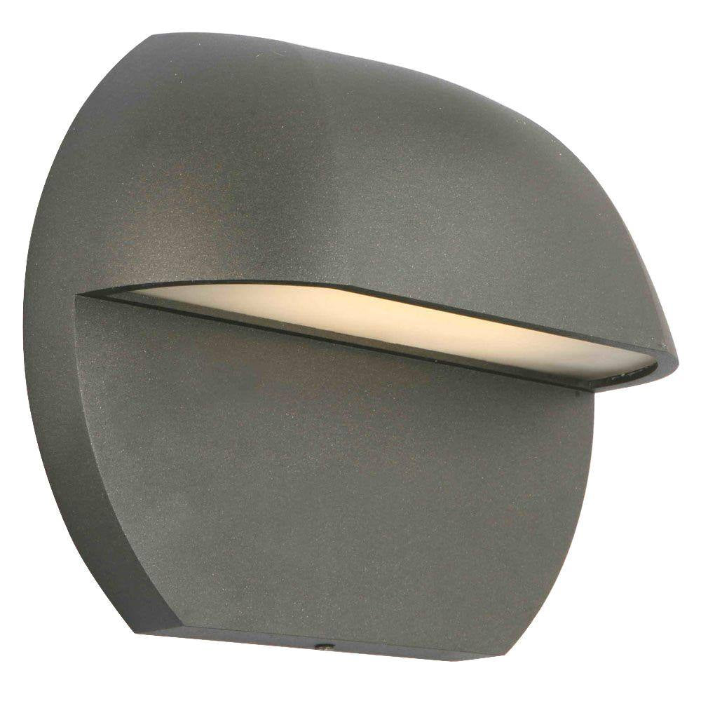 105 Lumen Low Voltage Black Integrated LED Outdoor Surface Mount Deck Light