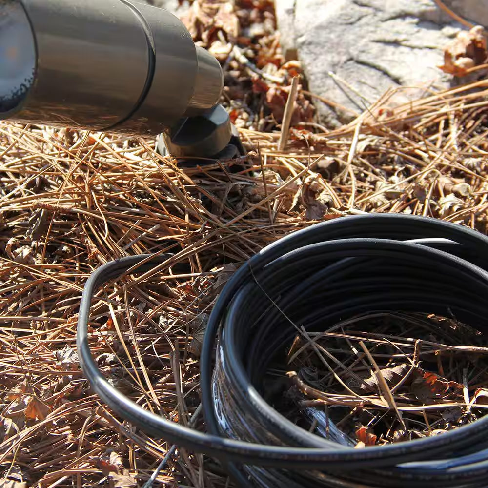 500 Ft. 10/2 Black Stranded Low- Voltage Landscape Lighting Wire