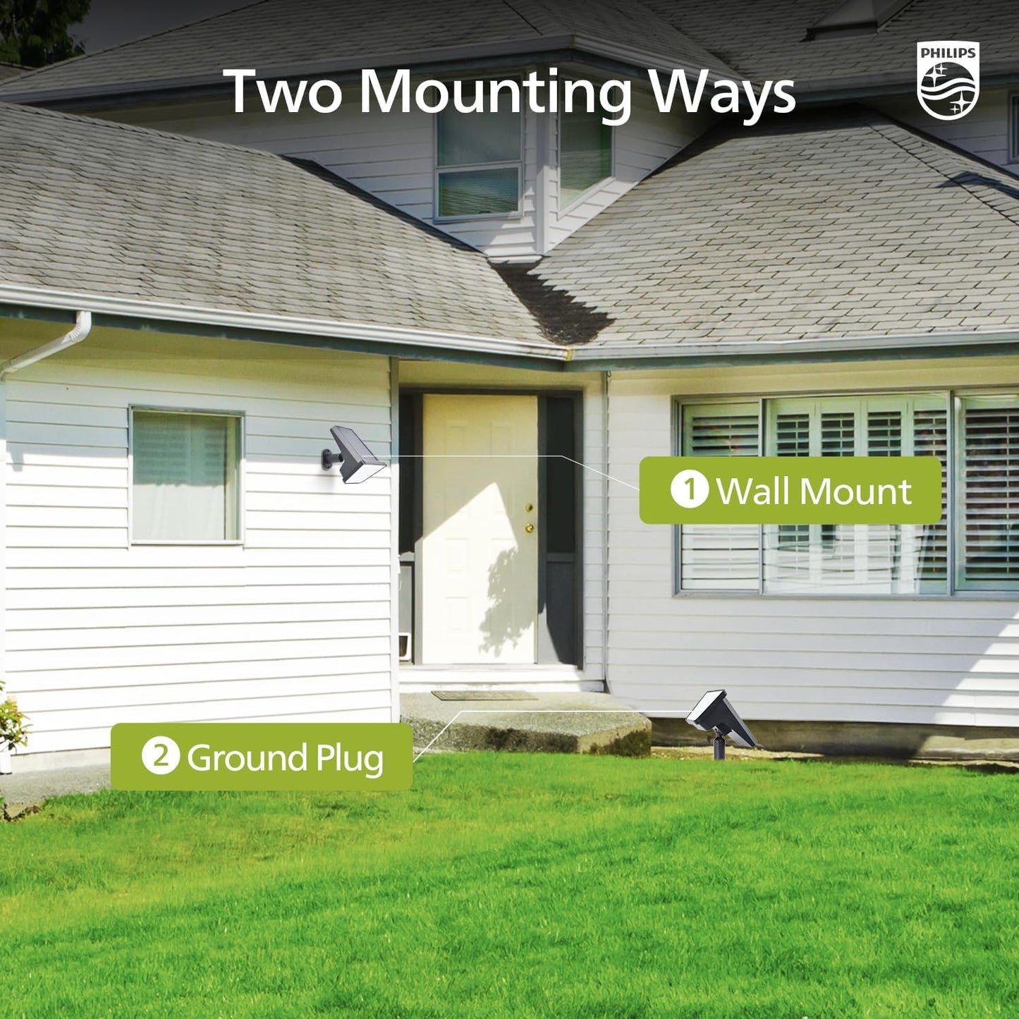 4 Packs Solar Spot Lights Outdoor Waterproof, 28 LED 7500K Solar Powered Landscape Pathway Lights, Dusk to Dawn Solar Spotlights for Garden, Yard, Lawn, Walkway, Driveway