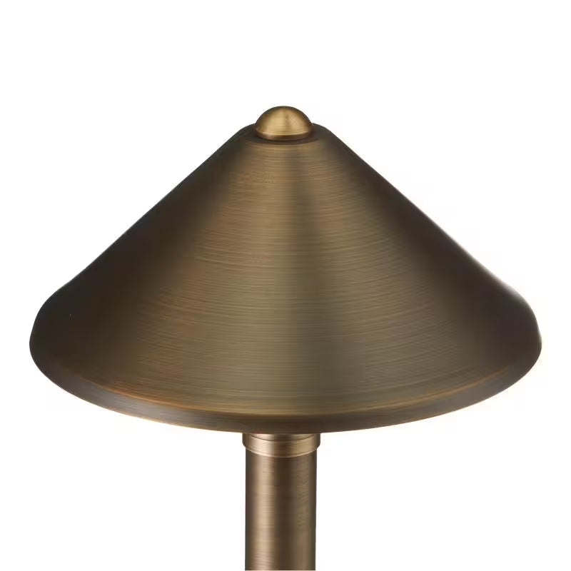 Low age Cast Brass Conehead Bronze Path Light Kit (6-Pack)