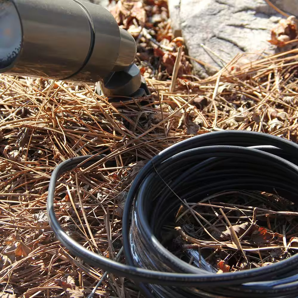 50 Ft. 16/2 Black Stranded Low-Voltage Landscape Lighting Wire