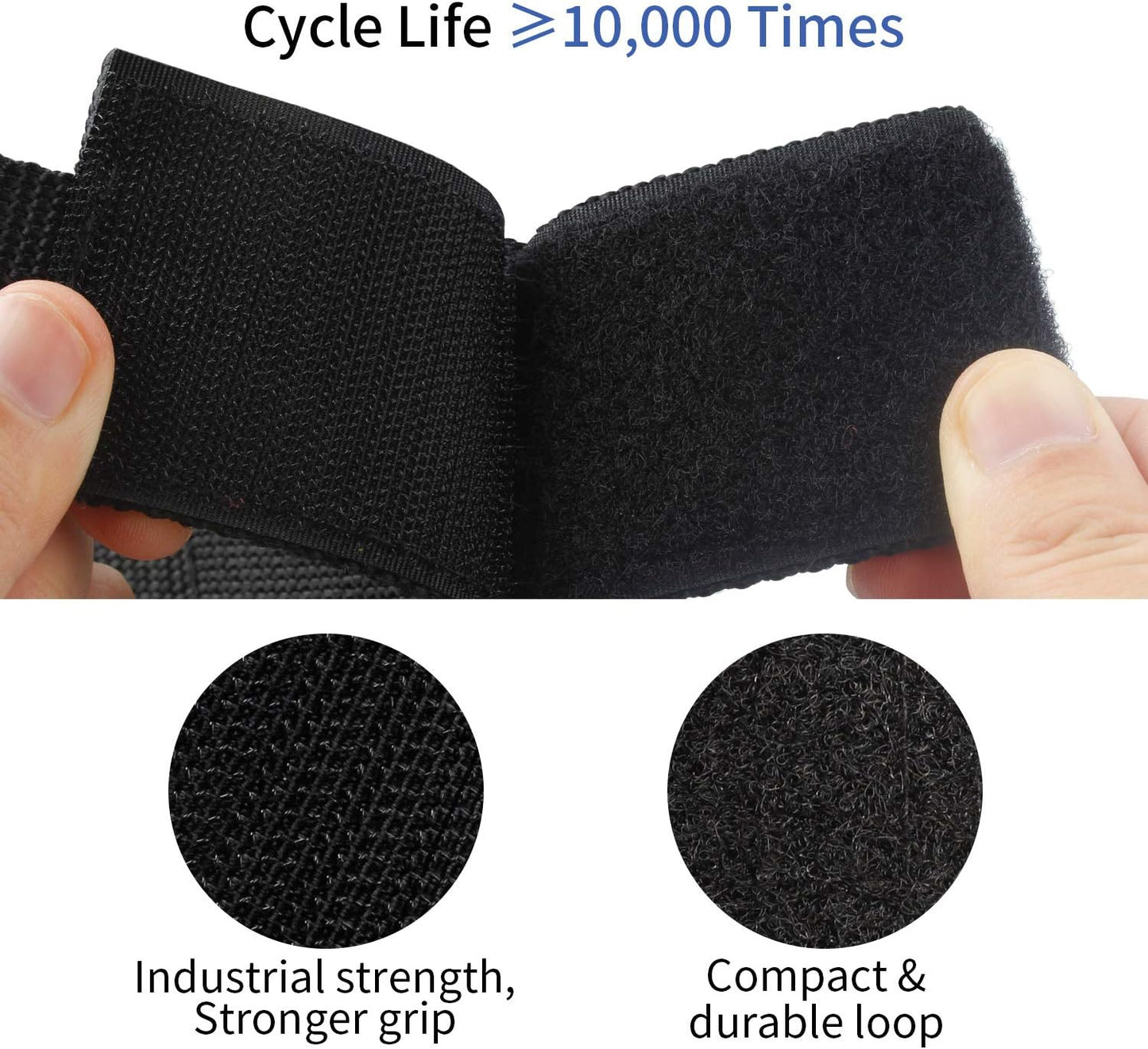 Extension Cord Storage Straps, 28" (2 Pack) Heavy-Duty Hook and Loop Straps with Carrying Handle Fit Extension Cord, Garden Water Hoses and Garage Tool