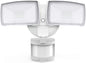 30W LED Security Lights Motion Sensor Light Outdoor, 3200LM Motion Security Light, 5500K, IP65 Waterproof, 2 Head Motion Detector Flood Light for Garage, Yard, Porch, Brown (NOT Solar Powered)