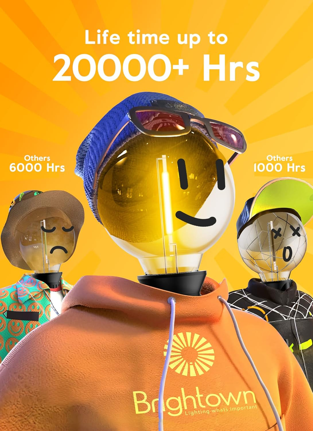 38Ft Outdoor String Lights with Remote & 15 Shatterproof LED Bulbs - Waterproof Patio Hanging Lights for Porch Balcony Bistro Cafe