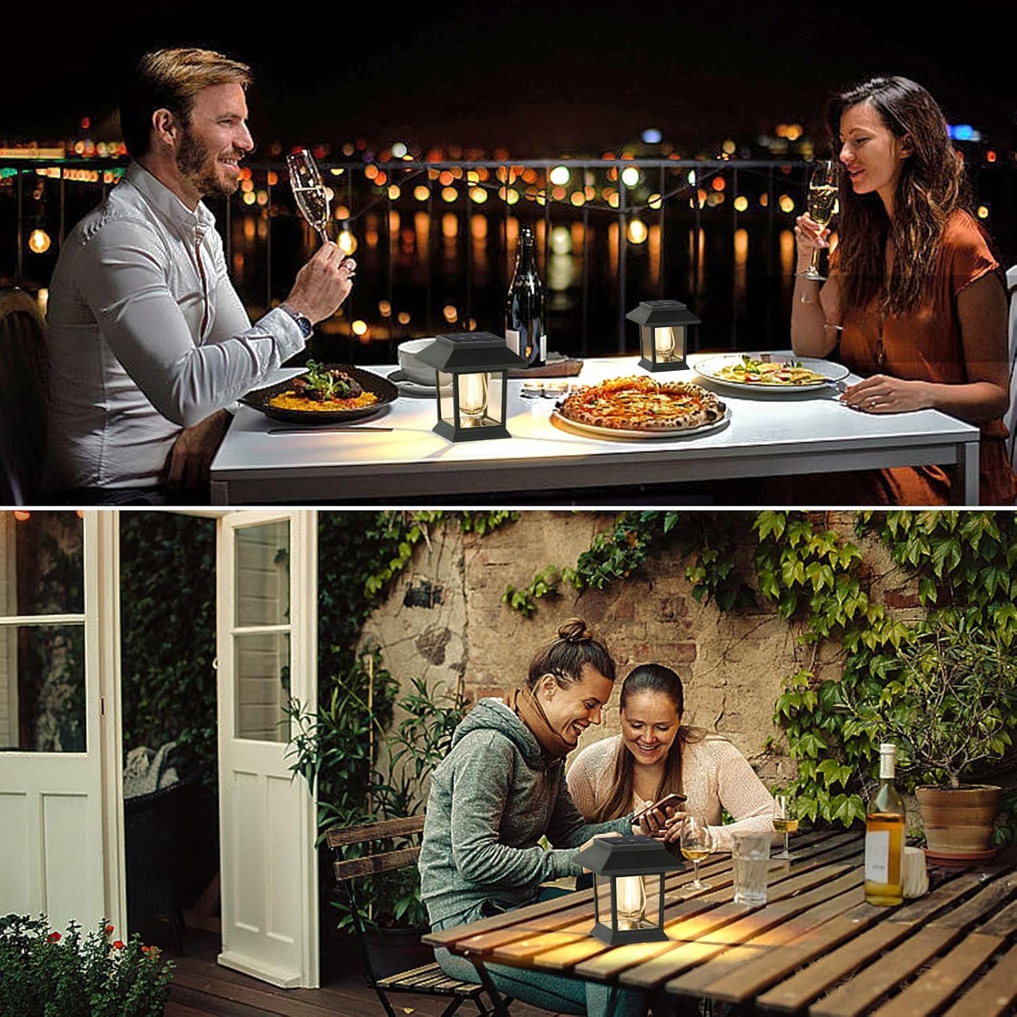 Solar Lights Outdoor,12 Pack Waterproof Auto On/Off Solar Pathway Lights for Your Garden, Landscape, Path, Yard, Patio, Driveway,Walkway Decor