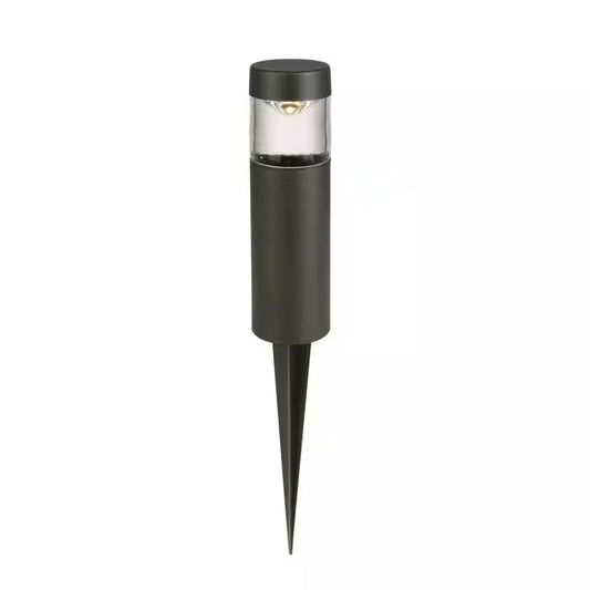 Helena 19 Lumen Black Integrated LED round Low Voltage Outdoor Landscape Path Bollard Light