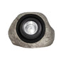 30 Lumen Gray Integrated LED Weather Resistant Outdoor Solar Rock Spotlight with Adjustable Lamp Head