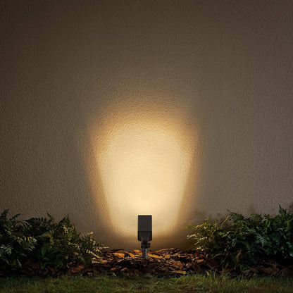 Havenridge 400 Lumen Low Voltage Bronze Hardwired Integrated LED Weather Resistant Outdoor Spotlight