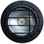 Low Voltage 500 Lumens Black Outdoor Integrated LED in Ground Well Light; Weather/Water/Rust Resistant